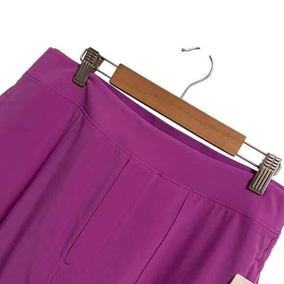 Athleta Brooklyn Heights Vienna Slim Pants Jazzy Purple Size 6 NWT - Picture 4 of 9